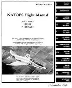 Natops Flight Manual Navy Model RF-4B Aircraft (Repost)