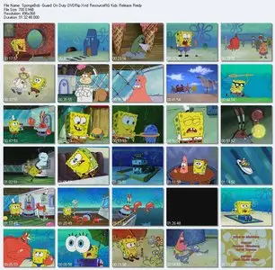 SpongeBob -Guard On Duty DVDRip Xvid ResourceRG Kids Release