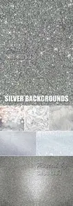Stock Photo - Glittering Silver Backgrounds