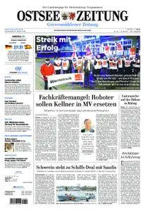 Ostsee Zeitung Grevesmühlener Zeitung - 25. Januar 2018