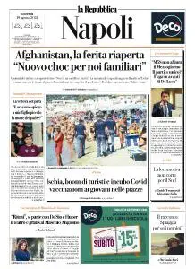 la Repubblica Napoli - 19 Agosto 2021