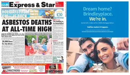 Express and Star City Edition – July 22, 2019