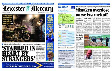 Leicester Mercury – October 04, 2017