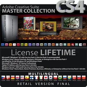 Adobe Creative Suite 4 Master Collection Final Multilanguage
