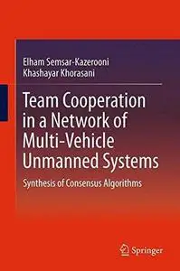 Team Cooperation in a Network of Multi-Vehicle Unmanned Systems: Synthesis of Consensus Algorithms (Repost)