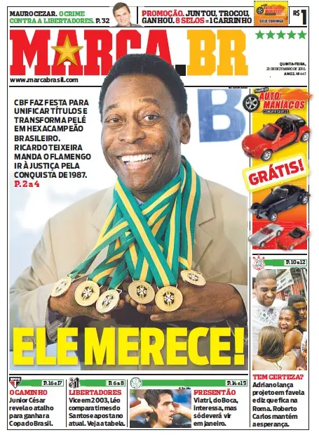 Jornal Marca.BR em PDF, Quinta, 23 de Dezembro de 2010 - SP