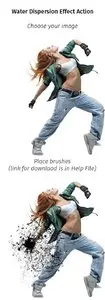 GraphicRiver Water Dispersion Effect Action