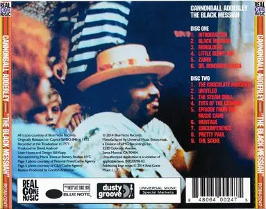Cannonball Adderley - The Black Messiah (1971) {2CD Set Blue Note-Real Gone RGM-0247 rel 2014}