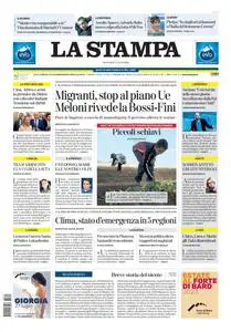 La Stampa Roma - 27 Luglio 2023