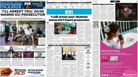Philippine Daily Inquirer – April 14, 2018