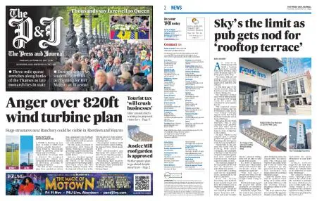 The Press and Journal Aberdeenshire – September 15, 2022