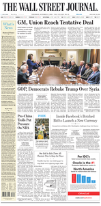 The Wall Street Journal – 17 October 2019