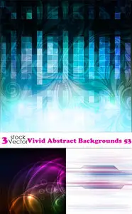 Vectors - Vivid Abstract Backgrounds 53