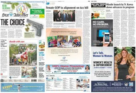 Honolulu Star-Advertiser – November 29, 2017