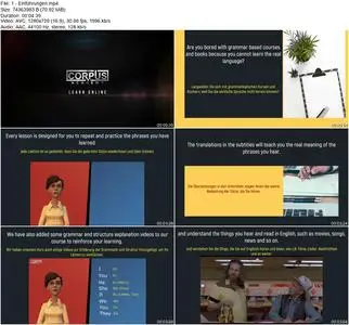 Englischkurs - Englisch Lernen mit Animationen und Dialogen