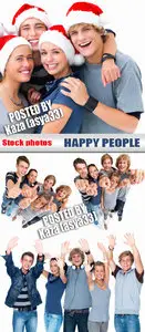 Happy people