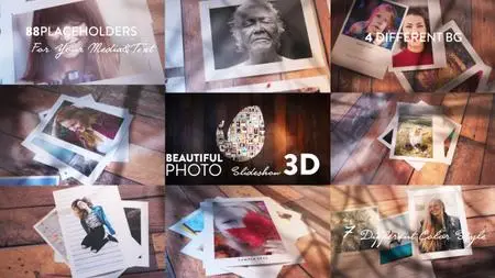 Beautiful Photo Slideshow I 3D - Project for After Effects (VideoHive)