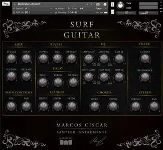 Marcos Ciscar Surf Guitar KONTAKT