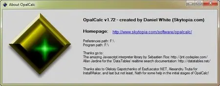 OpalCalc 1.72 + Portable