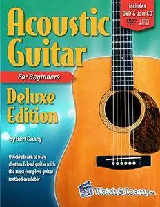 Acoustic Guitar Primer Book For Beginners Deluxe Edition (Audio & Video Access)