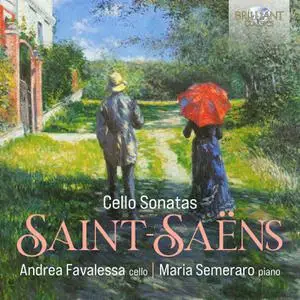 Andrea Favalessa & Maria Semeraro - Saint-Saëns: Cello Sonatas (2022)