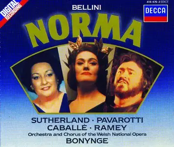 Vincenzo Bellini - Norma - Bonynge (CD 1988) [Repost]