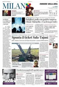 Il Corriere della Sera Milano - 31.10.2015