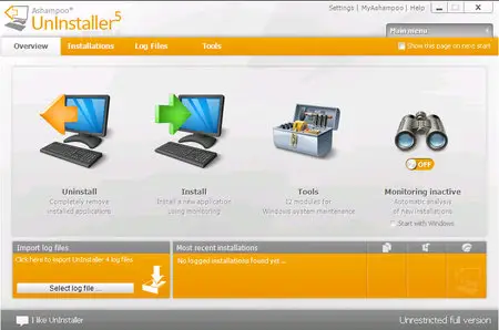 Ashampoo UnInstaller 5.01.00 + Portable