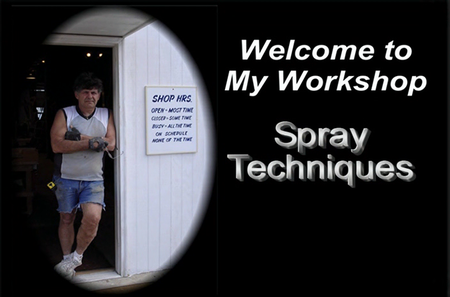Workshop of Charles Neil - Finishing A to Z Part-7 - Spray Techniques [repost]