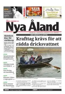 Nya Åland – 19 november 2018