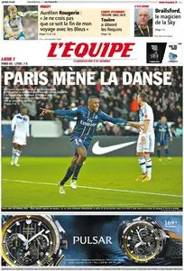 L'Equipe Edition du Lundi 17 Décembre 2012