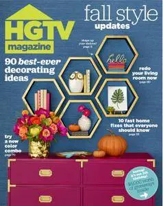 HGTV Magazine - October 01, 2016