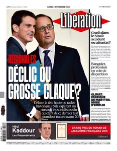 Libération du Lundi 2 Novembre 2015