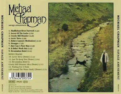 Michael Chapman - Savage Amusement (1976) {2015, Deluxe Edition}