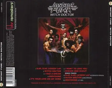 Instant Funk - Witch Doctor (1979) [2014, Remastered & Expanded Edition]