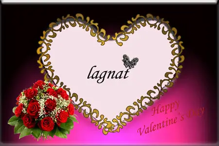 Frame "Happy Valentine's Day" 