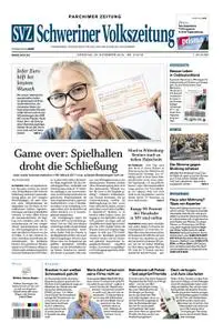 Schweriner Volkszeitung Parchimer Zeitung - 20. November 2018