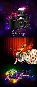 Vector - Photo and cinema backgrounds