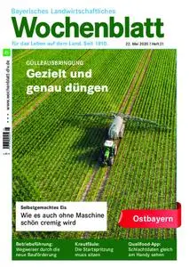 Bayerisches Landwirtschaftliches Wochenblatt Ostbayern - 20. Mai 2020