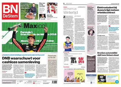 BN DeStem - Bergen op Zoom – 29 oktober 2018