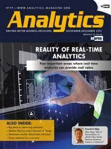 Analytics - November/December 2015