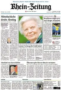 Rhein-Zeitung Koblenz vom 16. Juni 2010