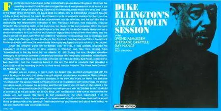 Duke Ellington - Jazz Violin Session (1976) [2002 Russian Limited Edition]