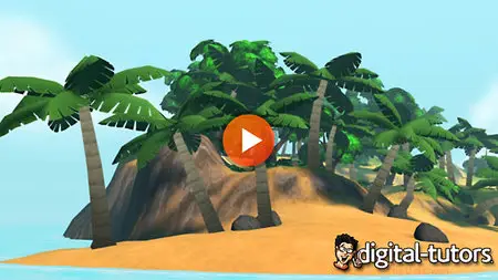 Digital-Tutors - Designing a Low Poly Game Environment in Blender