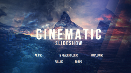 Cinematic Slideshow - Project for After Effects (VideoHive)