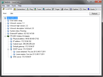 Tsarfin NetInfo 8.1 Build 210
