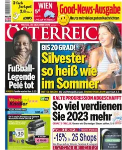 OESTERREICH - 30 Dezember 2022