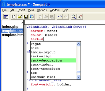 Omega Edit ver.1.0