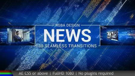 News Transitions - Project for After Effects (Videohive)