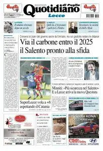 Quotidiano di Puglia Lecce - 12 Novembre 2017